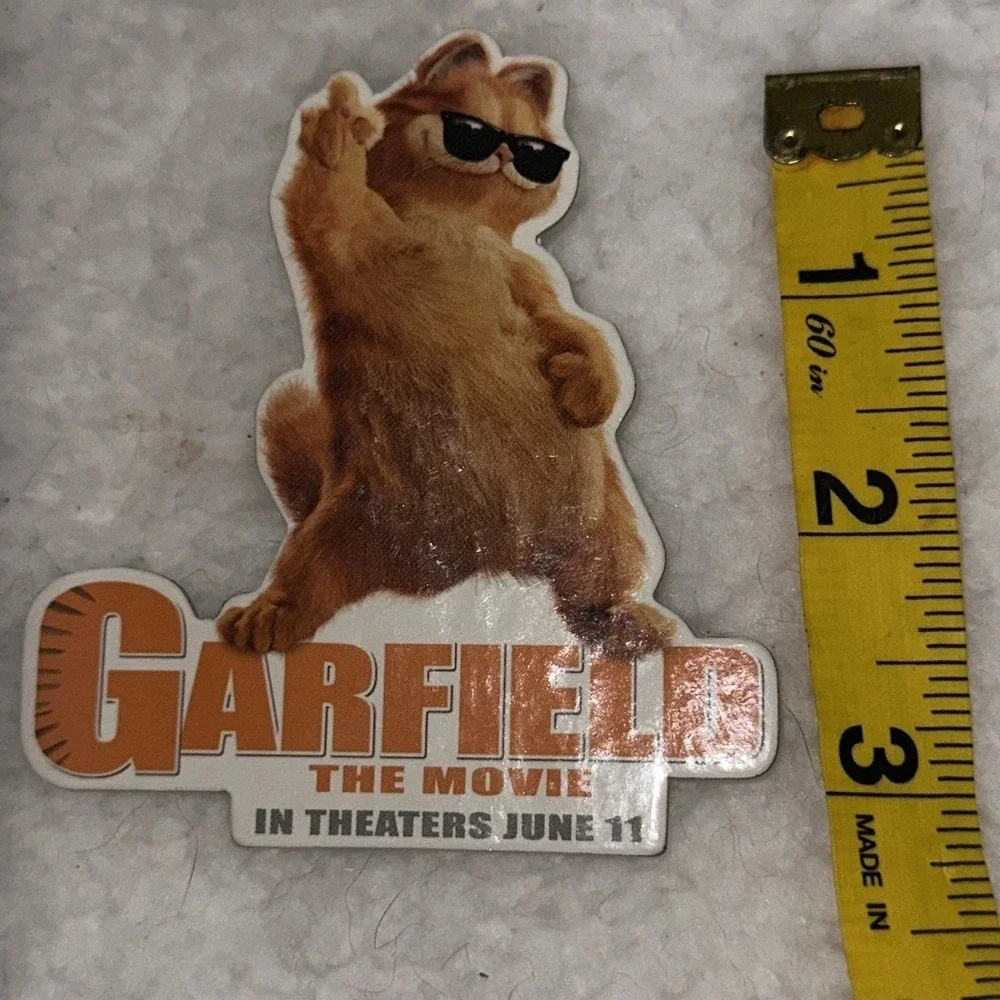 Garfield The Movie 2004‎ Vintage Promotional Pin In Theaters June 11 Collectible